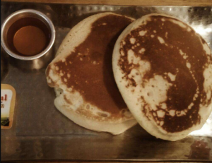 Pancakes with Maple syrup